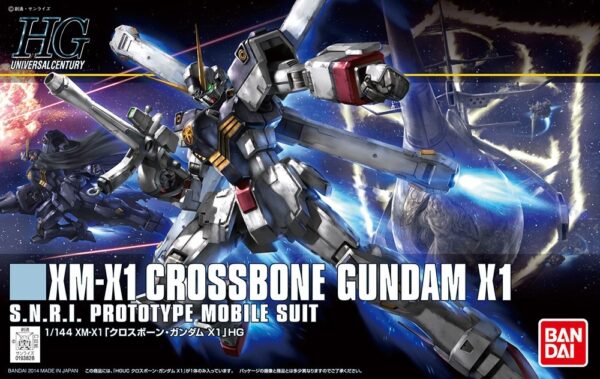 Gundam Crossbone Gundam X1 HGUC 1/144 Bandai Model Kit