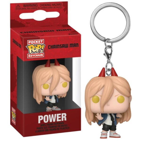 Pocket POP! Keychain Chainsaw Man - Power