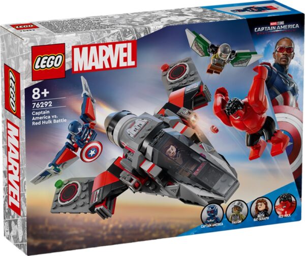 LEGO Marvel 76292 Captain America vs Red Hulk Duel