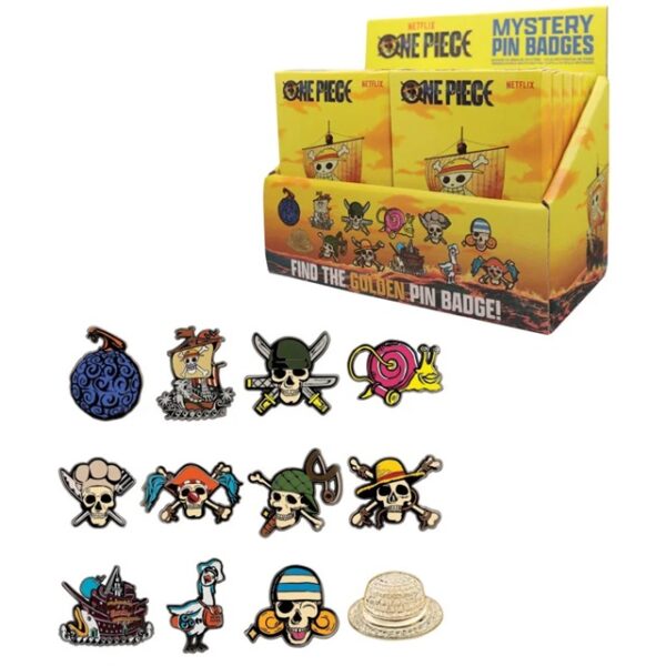 One Piece Mystery Pin Badge Mystery Pack