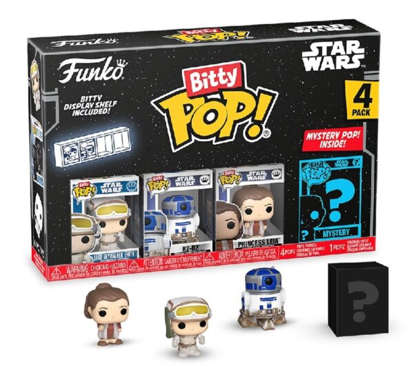 Funko Bitty POP! Star Wars Luke Skywalker (Hoth) 4 Pack