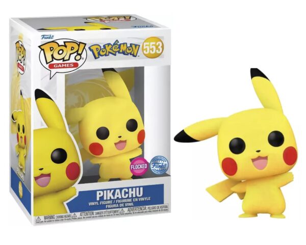 Funko POP! Pokemon N° 553 - Pikachu Flocked