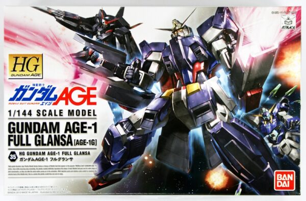 Gundam Age Gundam Age-1 Full Glansa HG 1/144 Bandai Model Kit