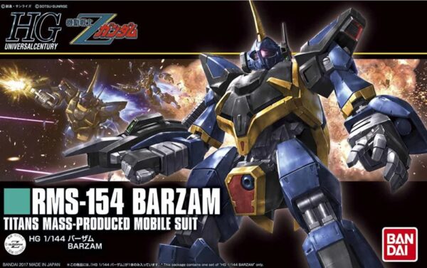 Gundam RMS-154 Barzam Gundam HG 1/144 Bandai Model Kit