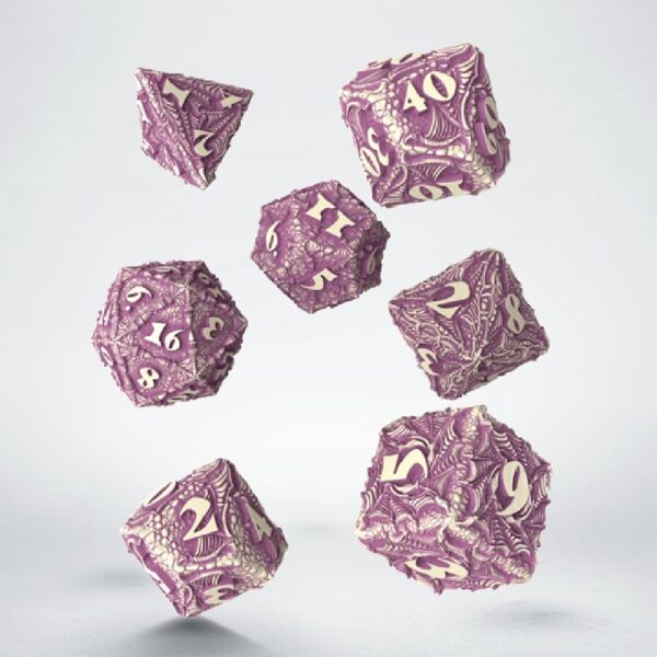 Q-Workshop Dracopolis Dice Set - The Yucatan Featherwing