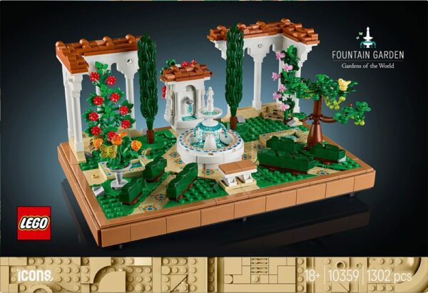 LEGO Icons 10359 Fountain Garden