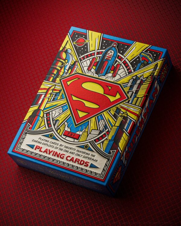 DC Comics Superman The Man of Steel Playing Cards