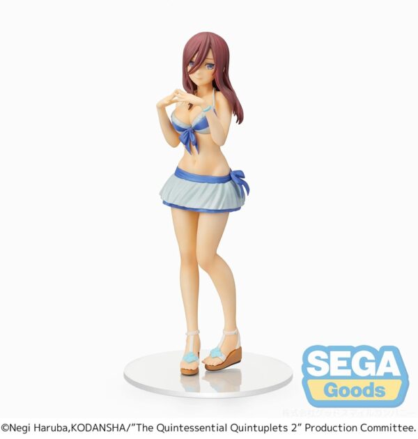 Quintessential Quintuplets Miku Nakano SPM Sega Goods Statuette