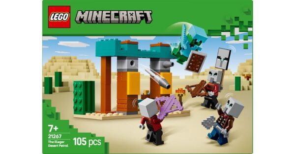 LEGO Minecraft 21267 The Illager Desert Patrol