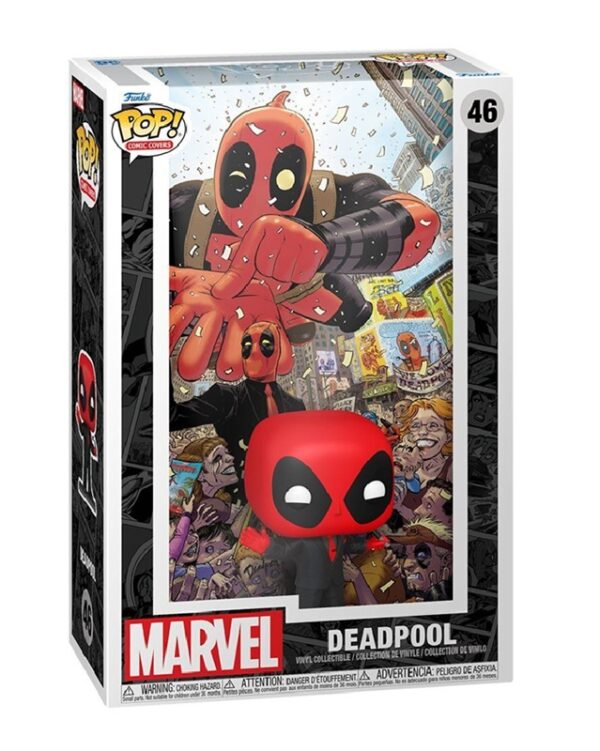 Funko POP! Marvel Comic Cover N° 46 - Deadpool with Black Suit
