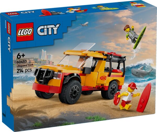 LEGO City 60453 Lifeguard Beach Rescue Truck