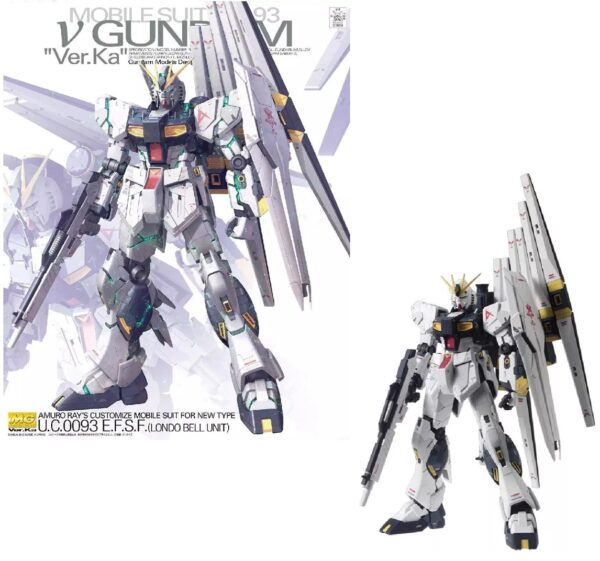 Gundam NU Version KA Master Grade Bandai Model Kit