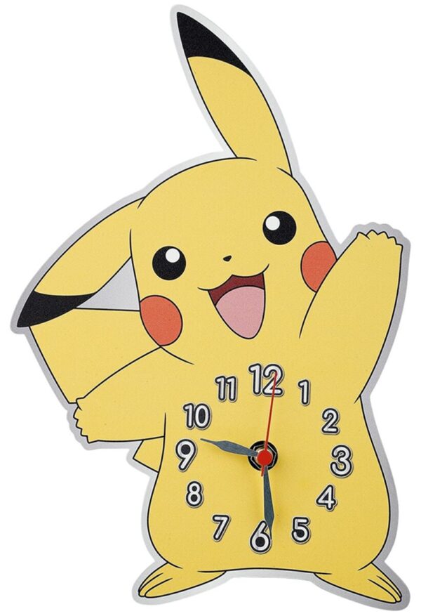 Pokemon Pikachu Wall Clock