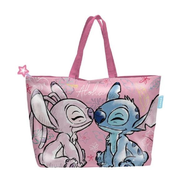 Disney Stitch & Angel Beach Bag 48x32x10cm