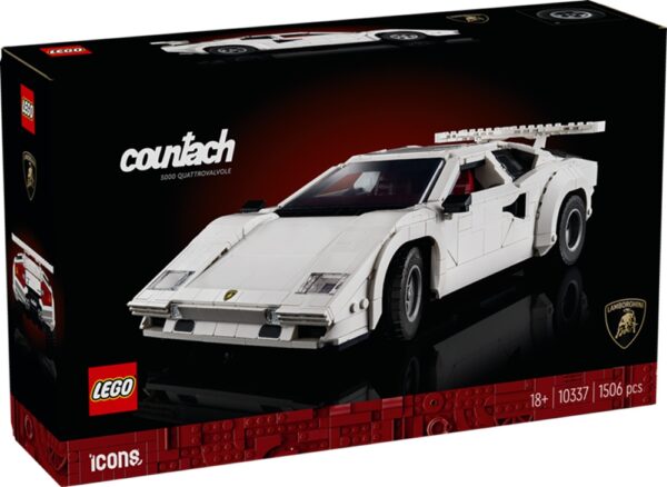 LEGO Icons 10337 Lamborghini Countach 5000 Quattrovalvole