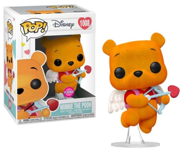 Funko POP! Disney N° 1008 - Winnie The Pooh Flocked Saint Valentine