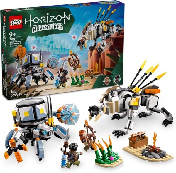 LEGO Horizon Adventures 77037 Aloy & Varl vs Shell-Walker & Sawtooth