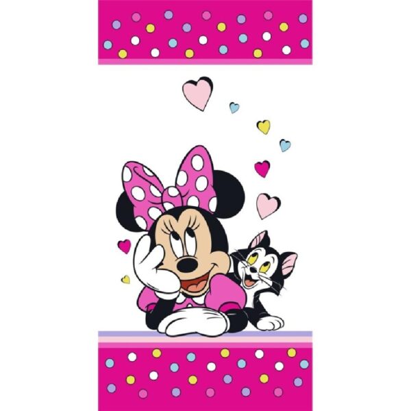 Disney Minnie Beach Towel 100% Cotton 70x140cm