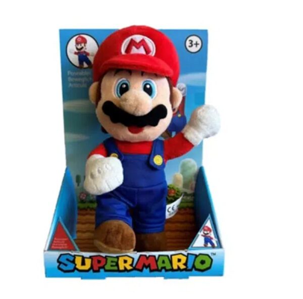 Super Mario Poseable Plush 25cm