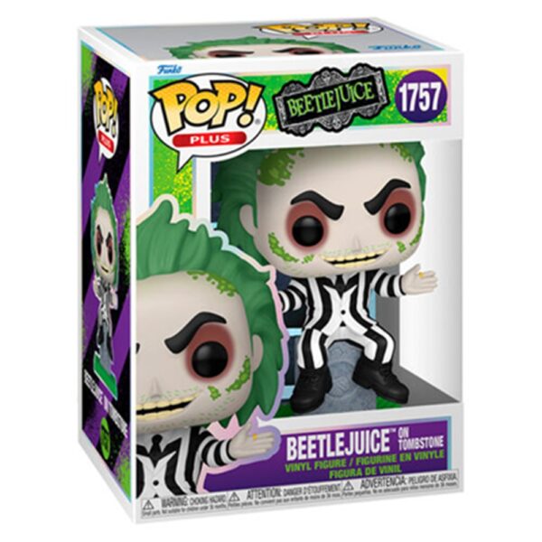 Funko POP! Beetlejuice N° 1757 - Beetlejuice On Tombstone
