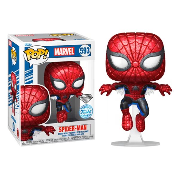 Funko POP! Marvel N° 593 - Spider-Man Diamond