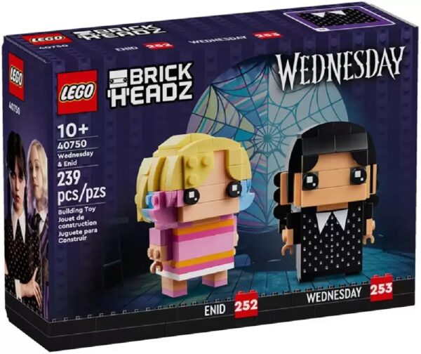 LEGO BrickHeadz 40750 Wednesday and Enid