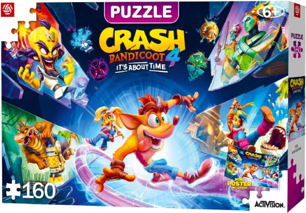 Crash Bandicoot 4 It's About Time Puzzle 160 Pieces