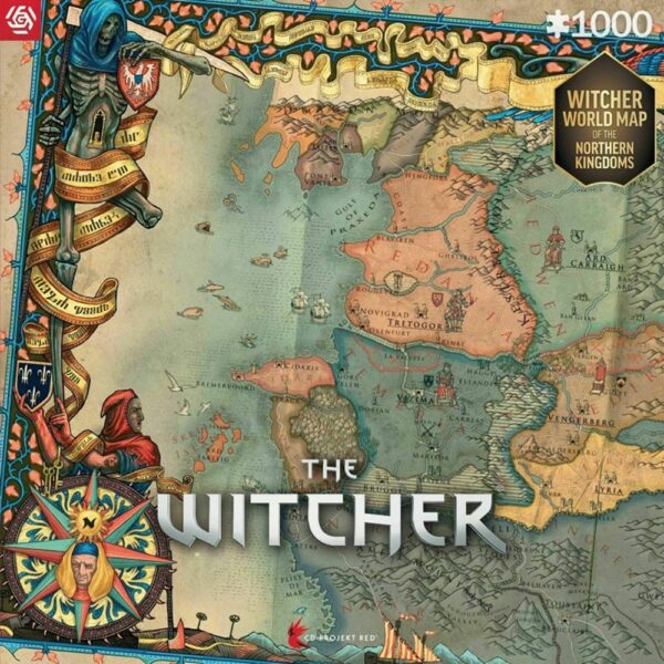 The Witcher 3 The Northern Kingdoms Puzzle 500 Pieces