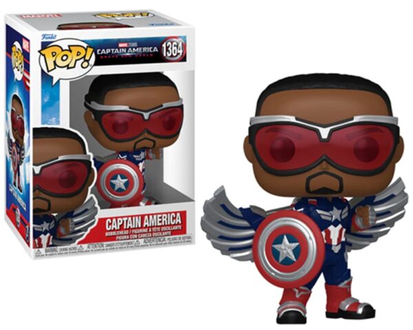 Funko POP! Marvel Captain America Brave New World N° 1364 - Captain America