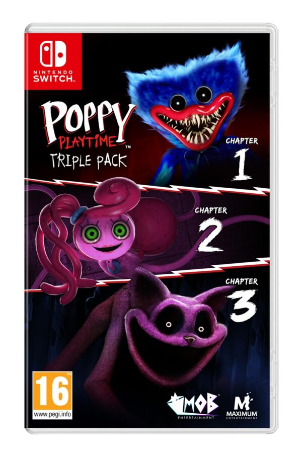 Nintendo Switch Poppy Playtime Triple Pack