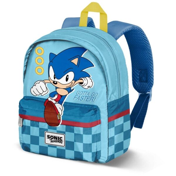 Sonic The Hedgehog Faster Preschool Backpack 27x22x9cm