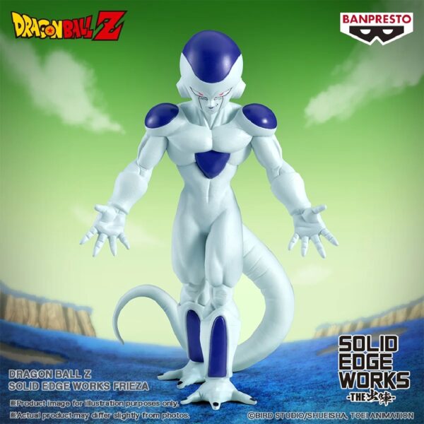 Dragon Ball Z Frieza Solid Edge Works Banpresto Figure