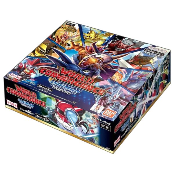 Digimon Card Game: BT-21 World Convergence Booster Box