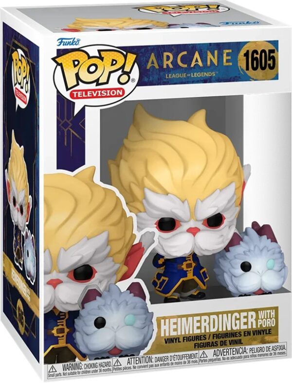 Funko POP! Arcane League Of Legends N° 1605 - Heimerdinger With Poro
