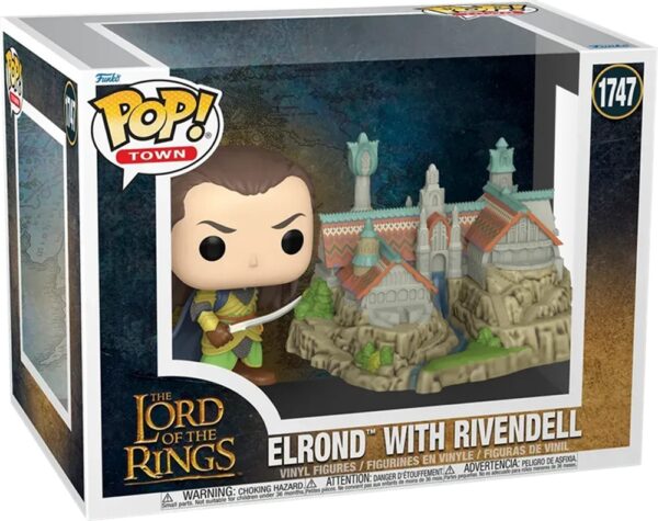 Funko POP! The Lord Of The Rings N° 1747 - Elrond With Rivendell