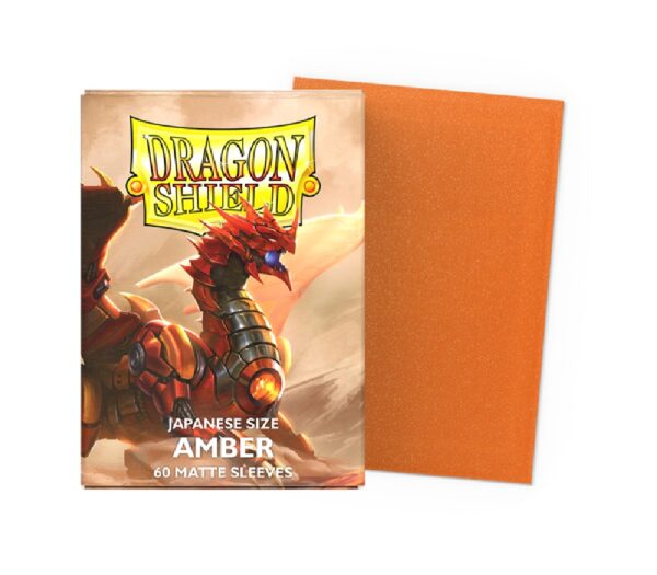 Dragon Shield Matte Art Amber Japanese Sleeves (60 Sleeves)