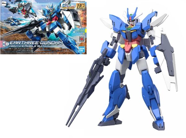 Gundam Earthree Hiroto's Mobile Suit HG 1/144 Bandai Model Kit