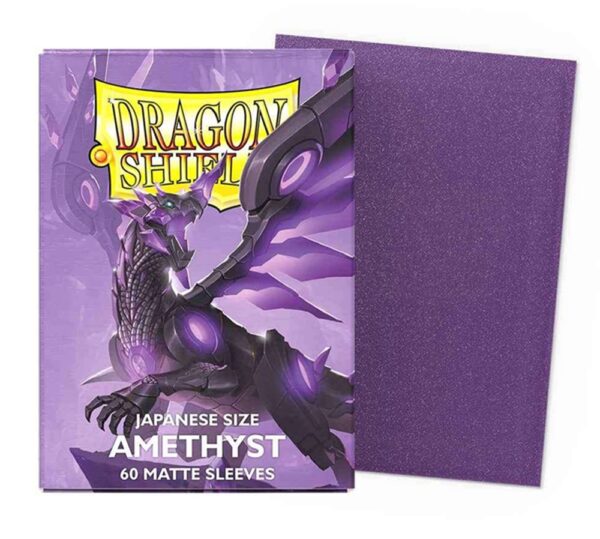 Dragon Shield Matte Art Amethyst Japanese Sleeves (60 Sleeves)
