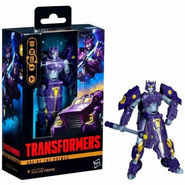 Transformers Age of the Primes Deluxe Solus Prime Hasbro Figure