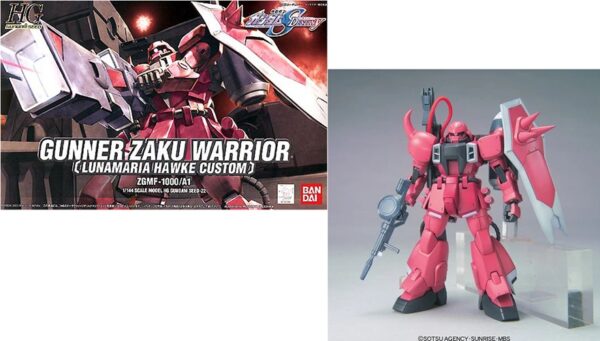 Gundam Gunner Zaku Warrior (Lunamaria Hawke) HG Bandai Model Kit