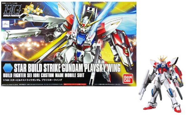 Gundam Star Build Strike Gundam Plavsky Wing HGBF 1/144 Bandai Model Kit