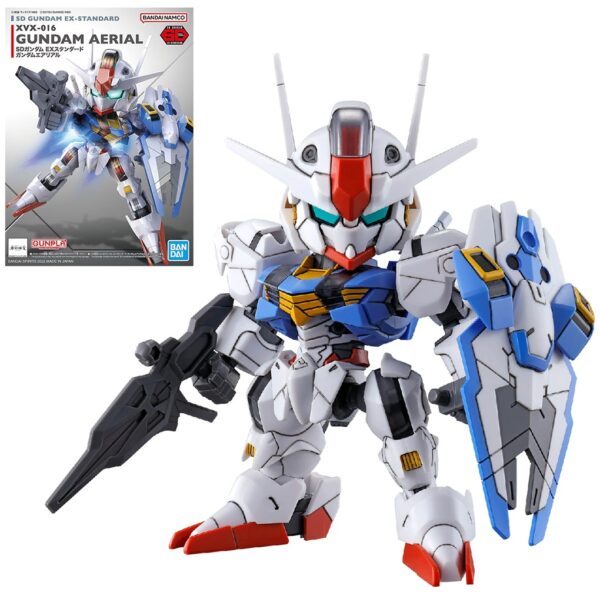 Gundam Aerial XVX-016 SD Bandai Model Kit