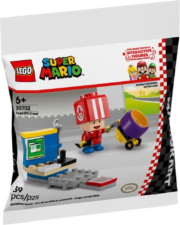 LEGO Super Mario 30702 Mario Kart Toad Pitstop