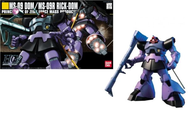 Gundam MS-09 Dom/MS-09R Rick-Dom HGUC 1/144 Bandai Model Kit