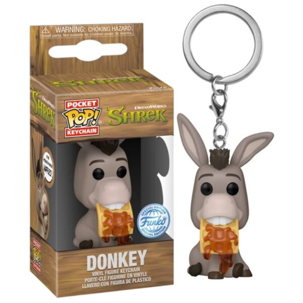 Pocket POP! Keychain Dreamworks Shrek - Donkey