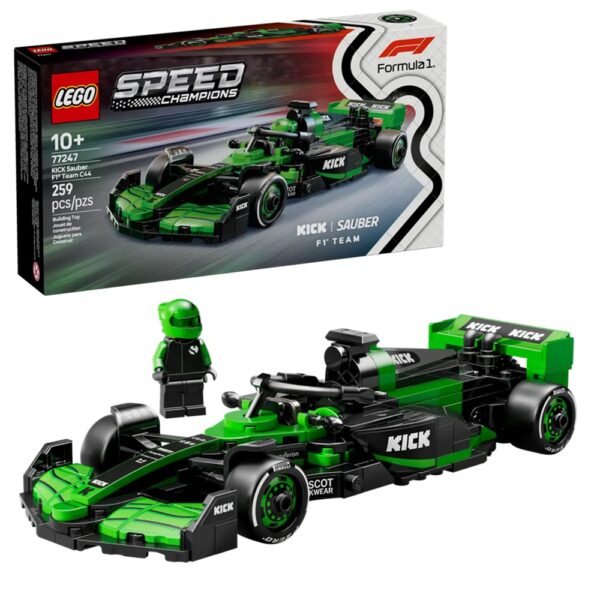 LEGO Speed Champions 77247 KICK Sauber F1 Team C44 Race Car