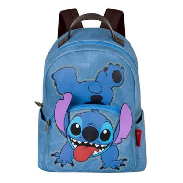 Disney Stitch Denim Fashion Backpack