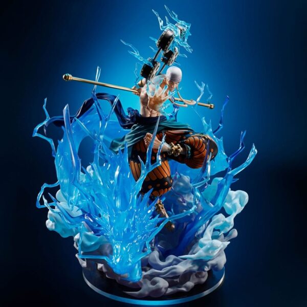 One Piece Extra Battle Enel Sixty Million Volt Lightning Dragon FiguartsZERO Bandai Statue