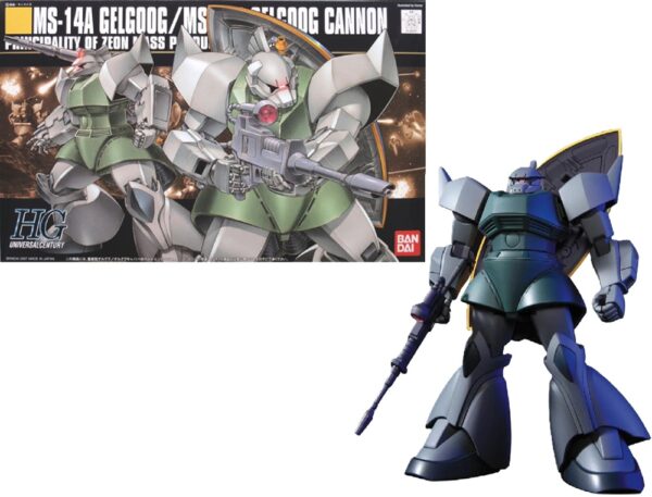 Gundam GELGOOG/ GELGOOG CANNON HGUC 1/144 Bandai Model Kit