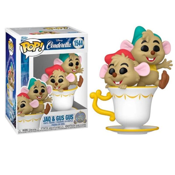 Funko POP! Disney Cinderella N° 1544 - Jaq & Gus Gus